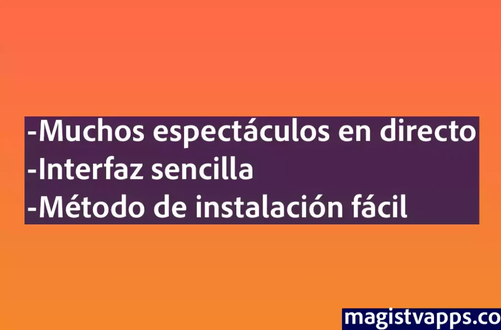 Características de Magis TV Firestick